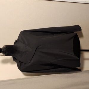 Black silk shirt from BR